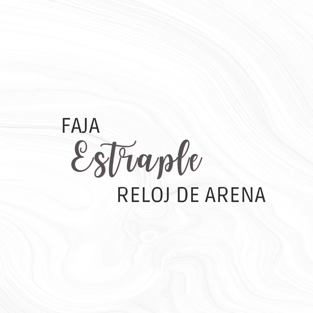 Faja Estraple Reloj De Arena Luxury