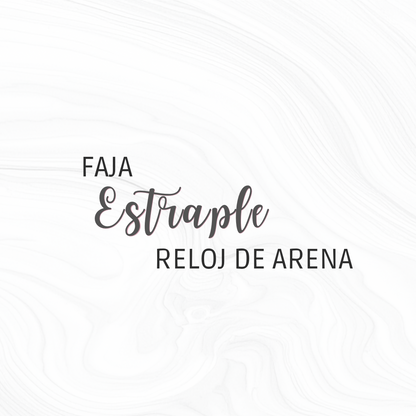 Faja Estraple Reloj De Arena Luxury