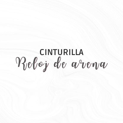 Cinturilla Damasco Reloj de Arena (REF. SG28)
