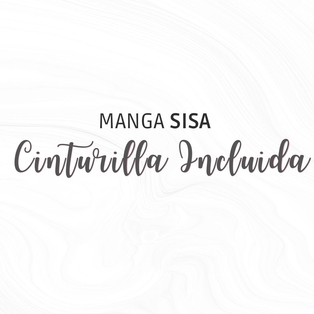 Faja Manga Sisa Cinturilla Incluida Reloj De Arena(REF. SG40)