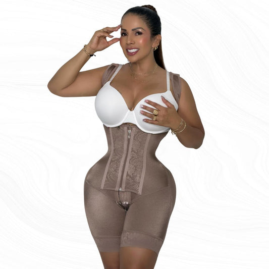 Faja Manga Sisa Cinturilla Incluida Reloj De Arena(REF. SG40)